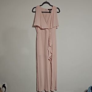 BCBGMaxAzria Blush Asymmetrical Dress